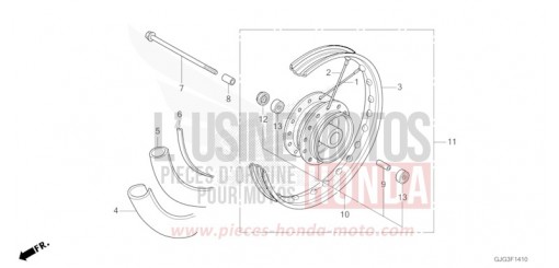 ROUE AVANT CRF50FP de 2023